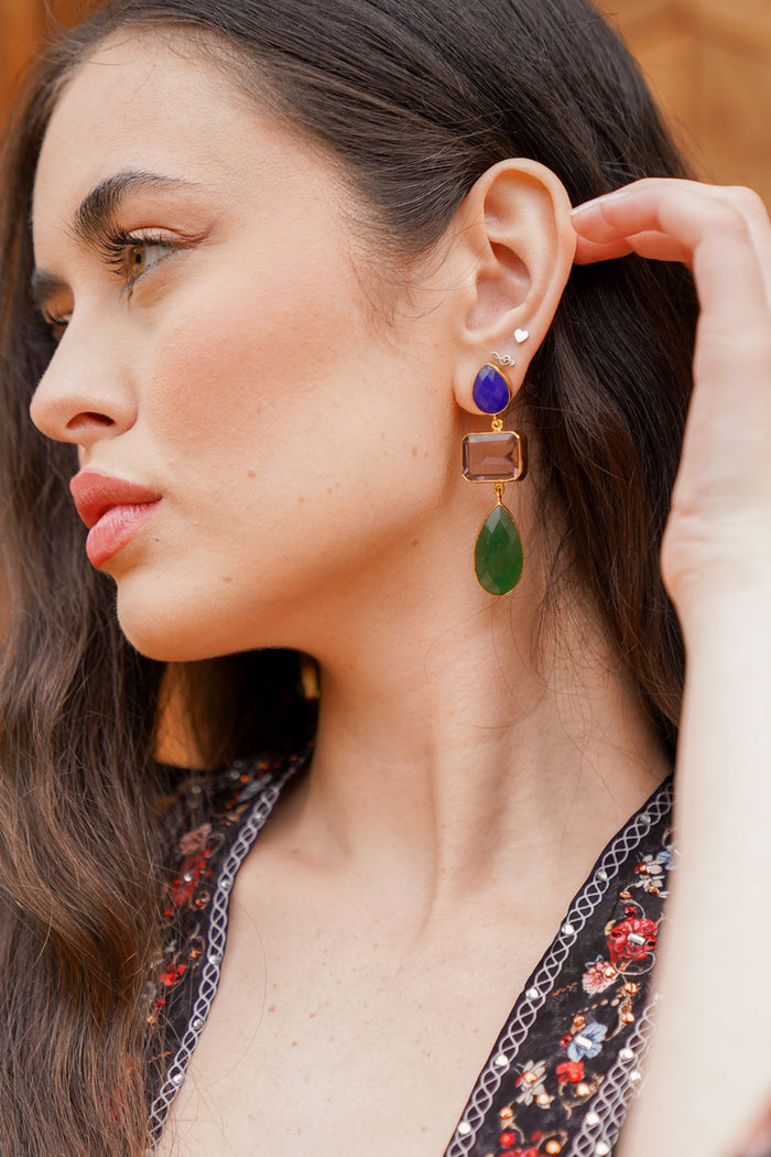 Dasha Emerald Dream Earring | Shop Bali Queen