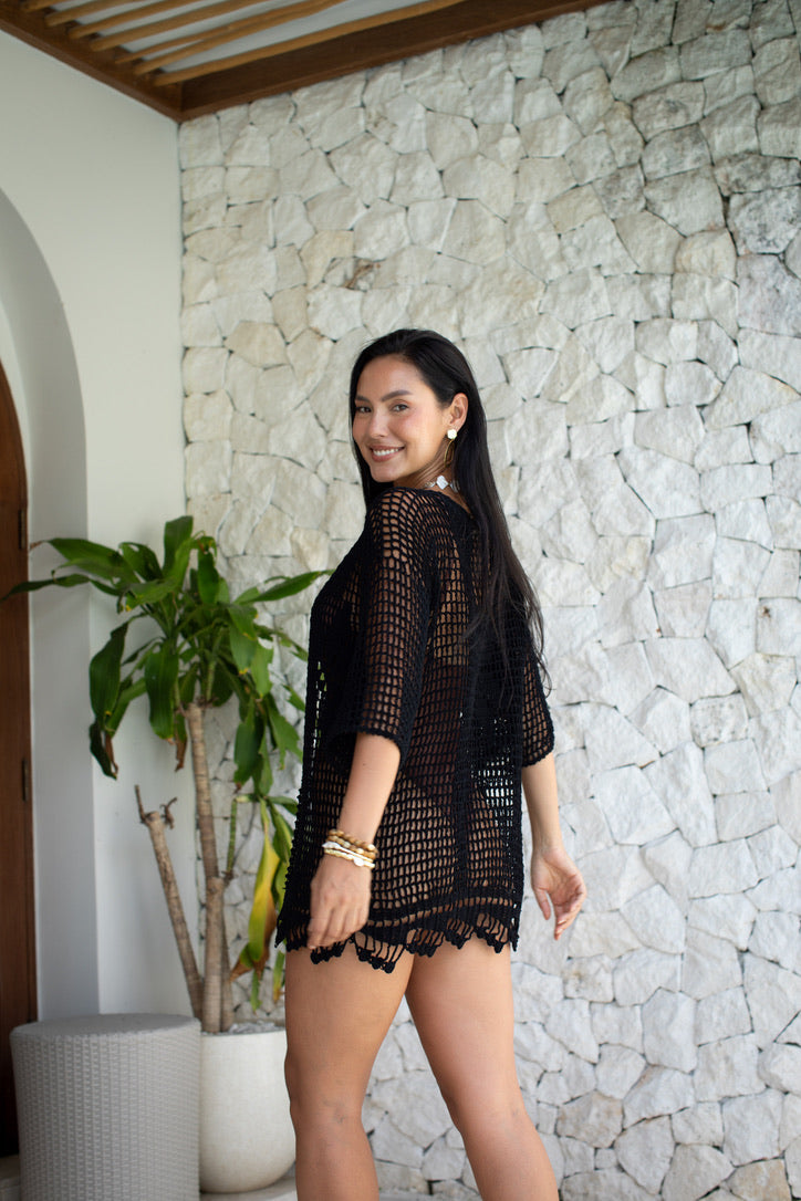 Crochet Magnolia Kimono | Shop Bali Queen