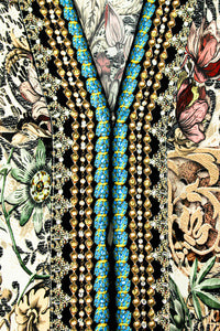 Bombay Jeweled Kimono