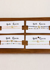 Starfish Crystal 2 Pack Bracelets