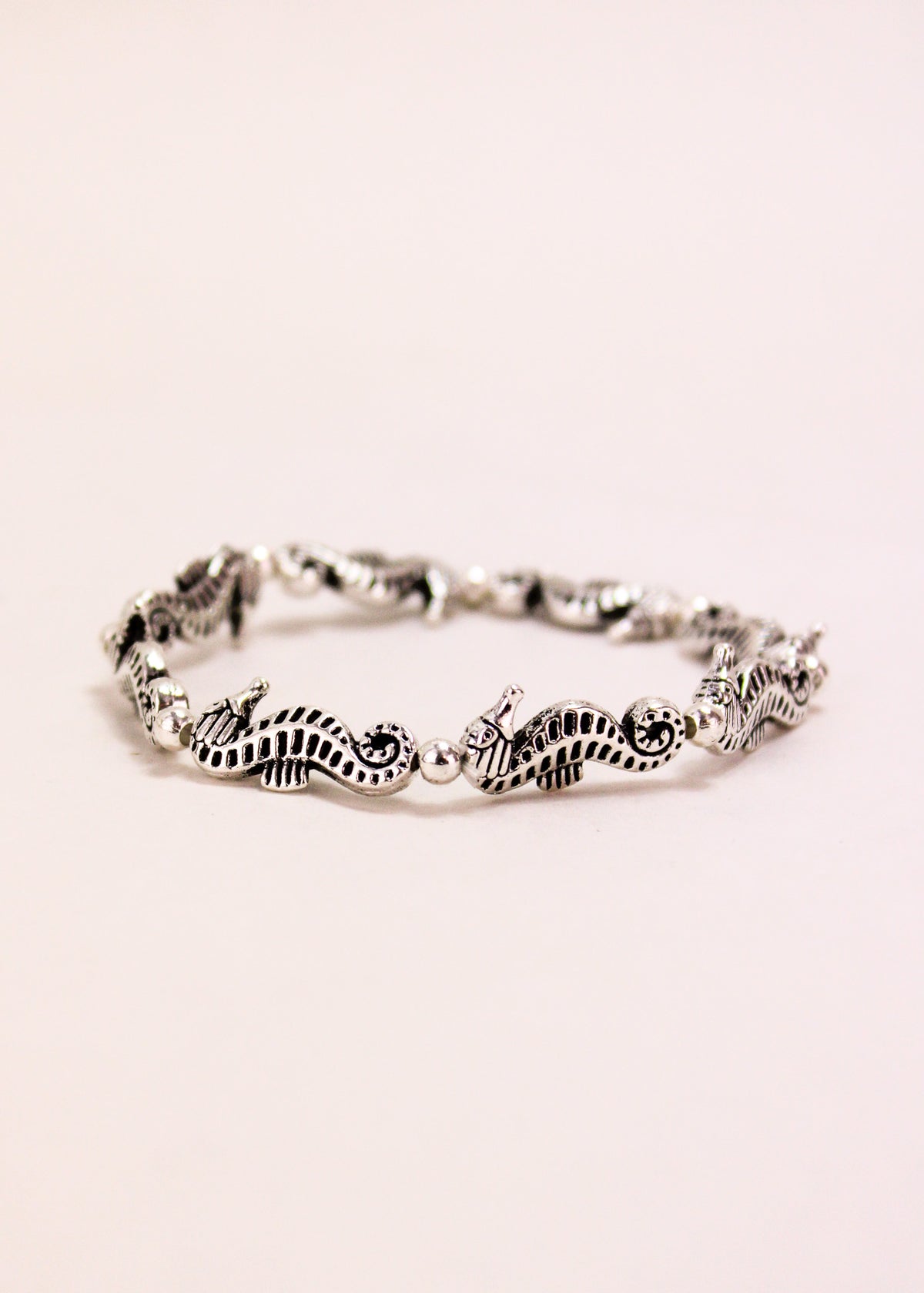 Seahorse Alloy Stretch Bracelet #5