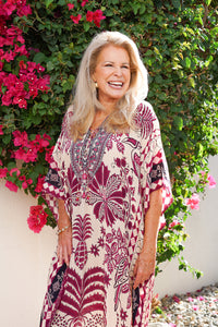 Bombay Jeweled Long Caftan | Shop Bali Queen
