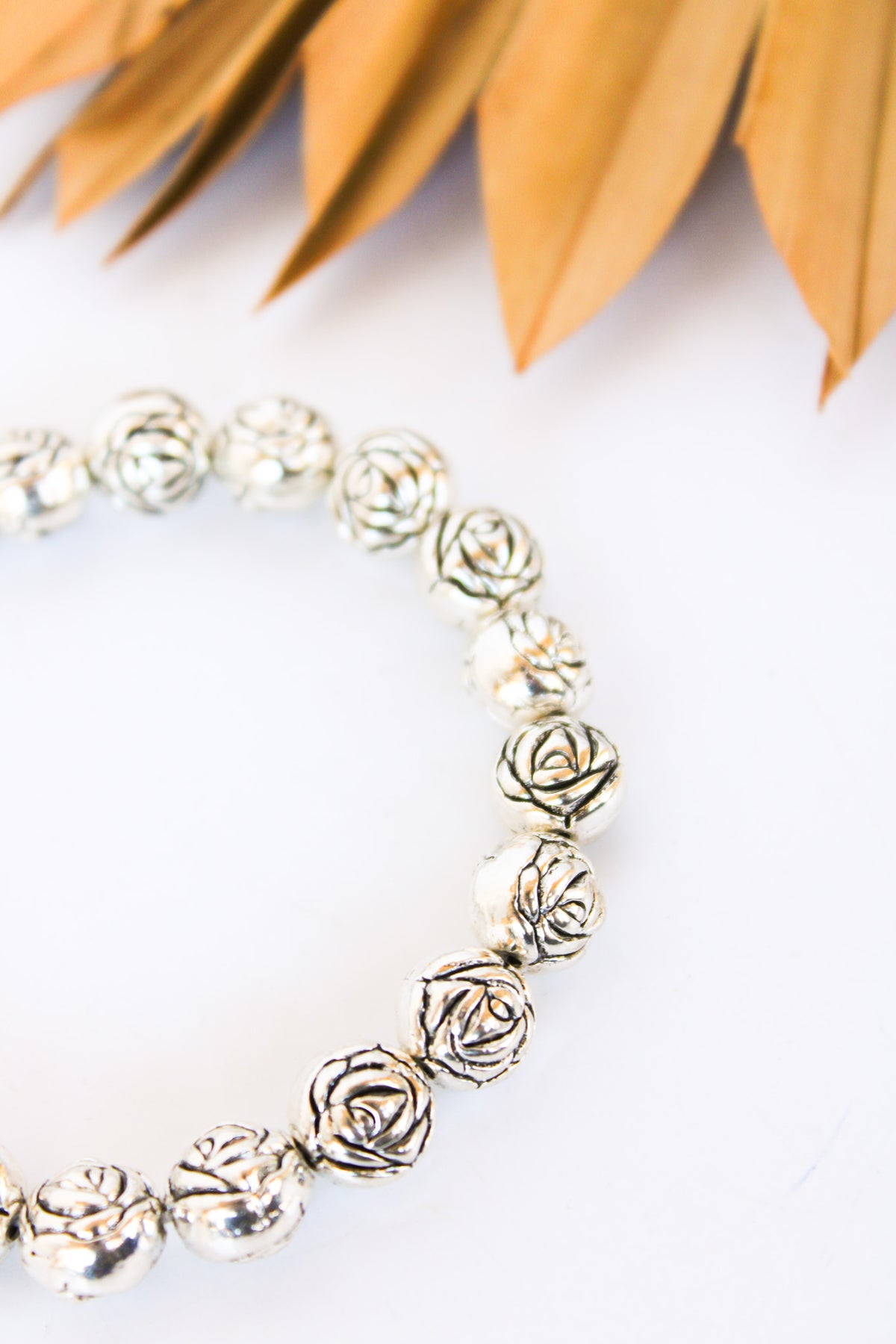 Rosebud Alloy Stretch Bracelet #99