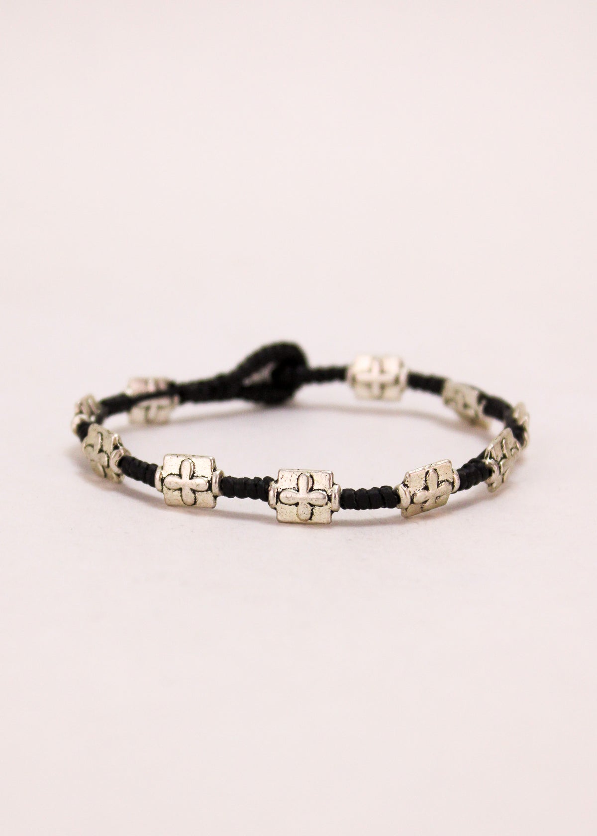 Square Cross Alloy Bracelet #63
