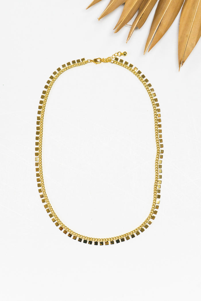 Little Link Gold Necklace | Shop Bali Queen