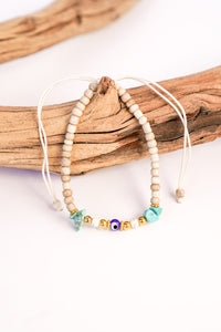 Mini Evil Eye Stone Bracelet | Shop Bali Queen
