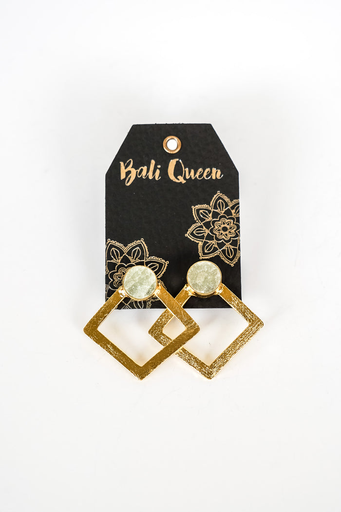 Dasha Quartz Mirage Earring | Shop Bali Queen