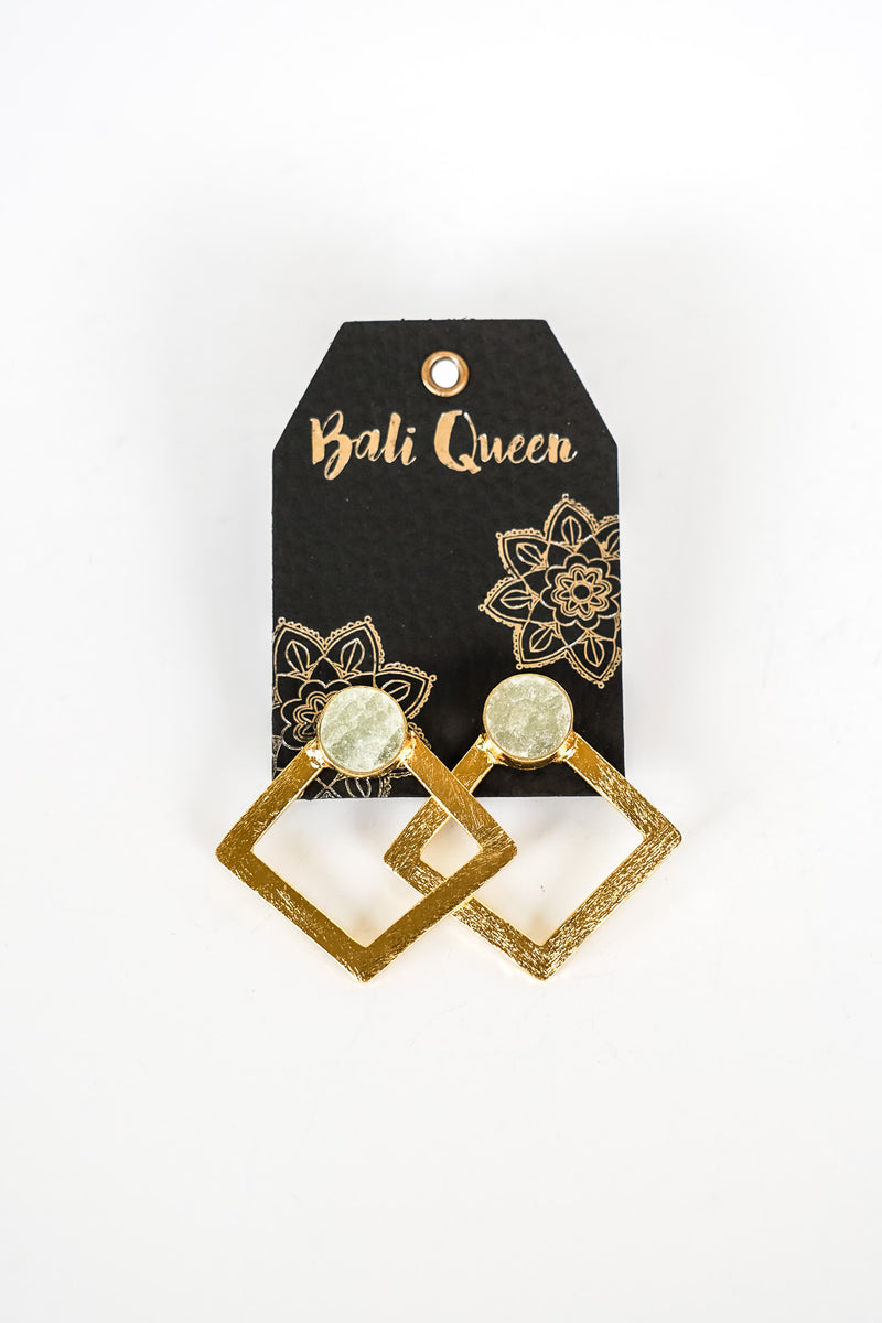 Dasha Quartz Mirage Earring | Shop Bali Queen