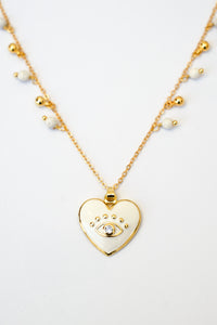 Isla Heart Charm Necklace | Shop Bali Queen