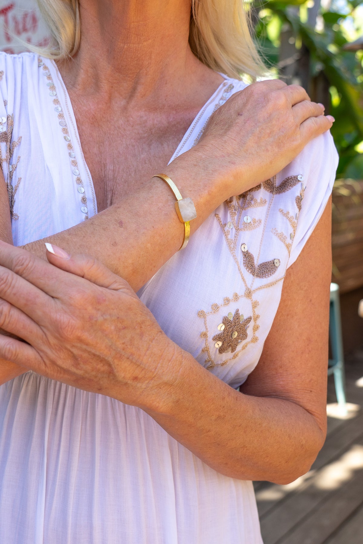 Dasha Gem Drop Bracelet | Shop Bali Queen
