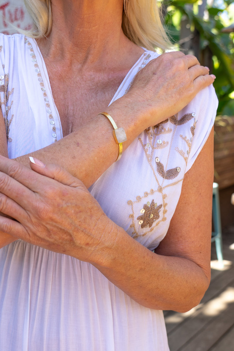 Dasha Gem Drop Bracelet | Shop Bali Queen