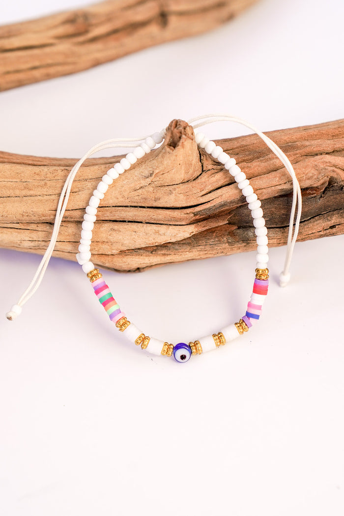 Mini Evil Eye Fimo Bracelet | Shop Bali Queen