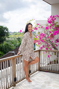 Verona Button Shirt Dress