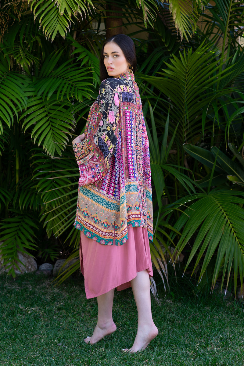 Bombay Short Jeweled Kimono | Shop Bali Queen