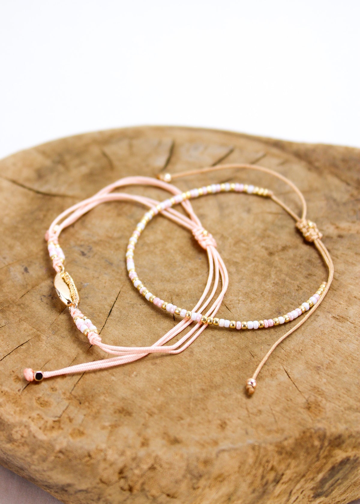 Cowrie Crystal 2 Pack Bracelets | Shop Bali Queen