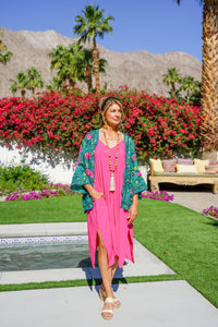Boho Blossom Short Kimono | Shop Bali Queen