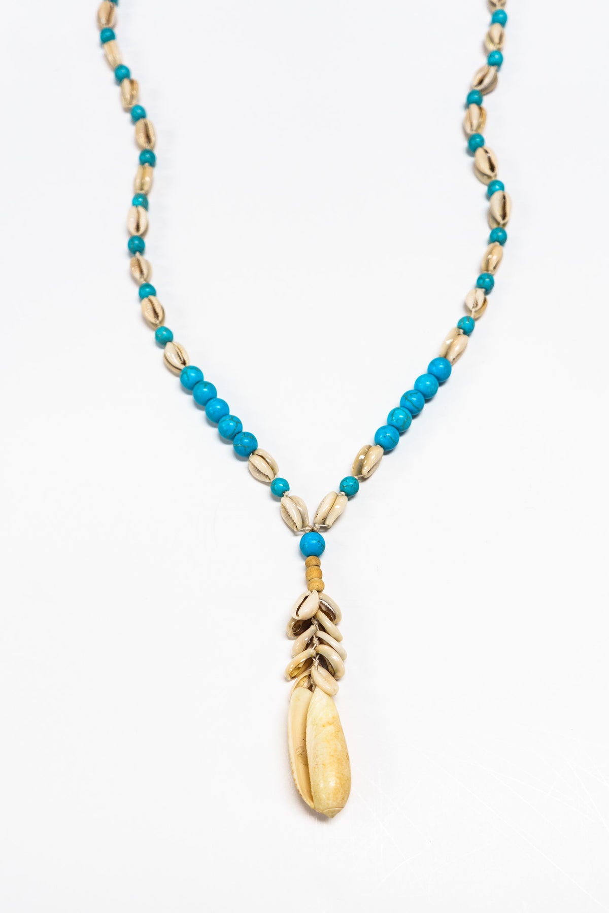 Azure Cowrie Shell Necklace | Shop Bali Queen