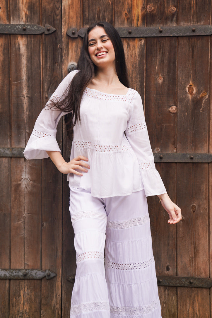 Eyelet Gypsy Top | Shop Bali Queen