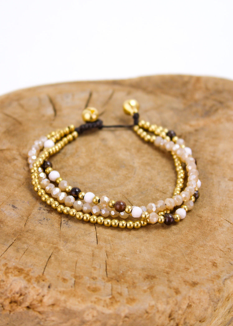 Triple Strand Simplicity Bracelet