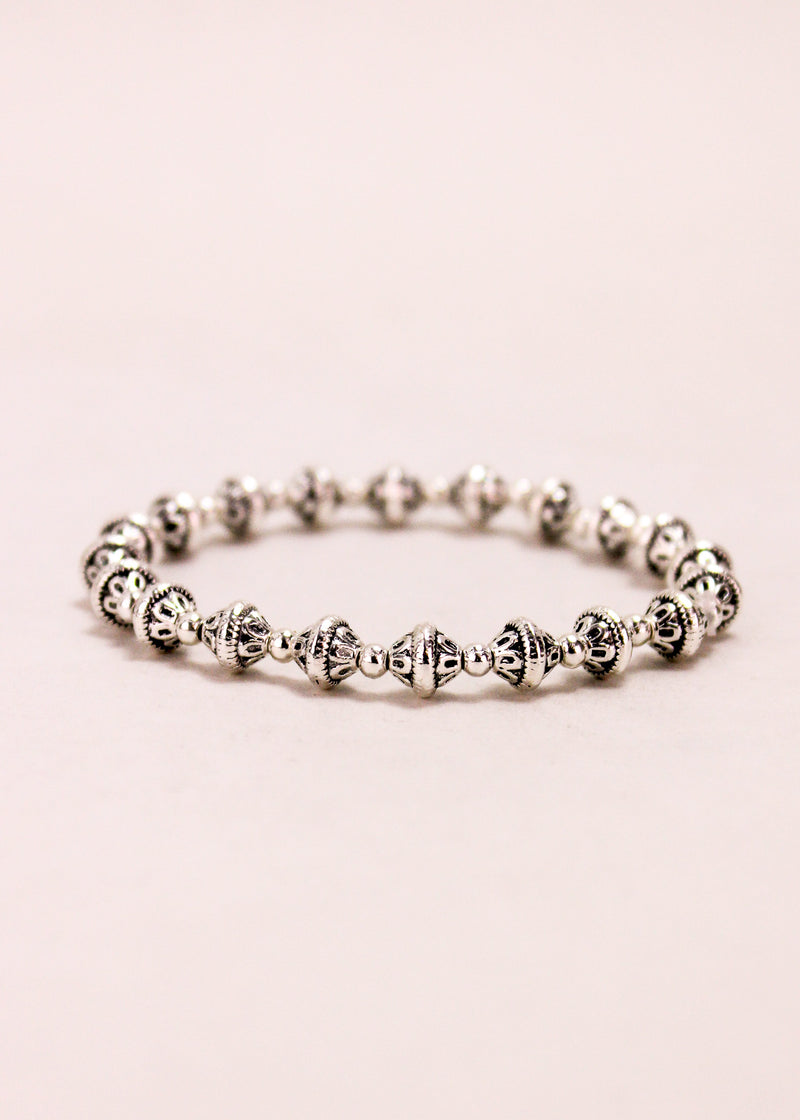 Crowns Hat Alloy Stretch Bracelet #75