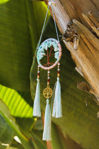 Mini Crystal & Stone Tree of Life Dreamcatcher