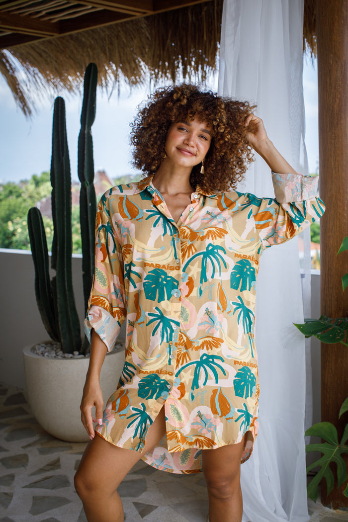Desert Gypsy Shirt Dress