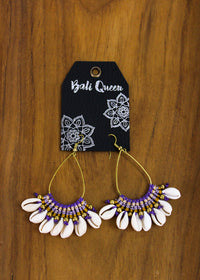 Cowrie Starburst Earring | Shop Bali Queen