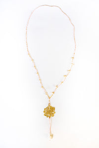 Lotus Pearl Necklace | Shop Bali Queen