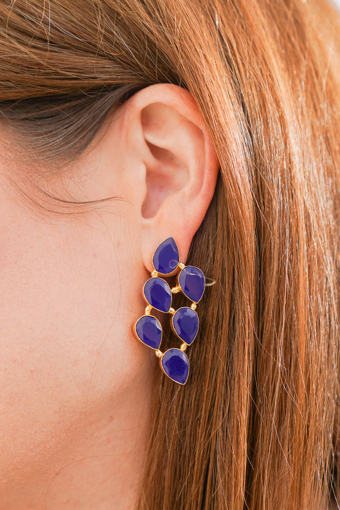 Dasha Lapis Vine Earring | Shop Bali Queen