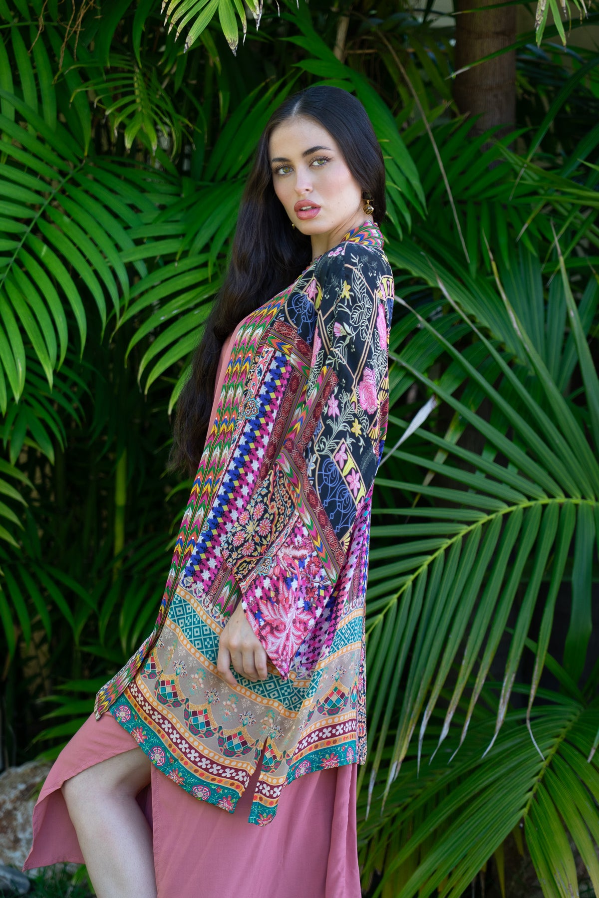 Bombay Short Jeweled Kimono | Shop Bali Queen