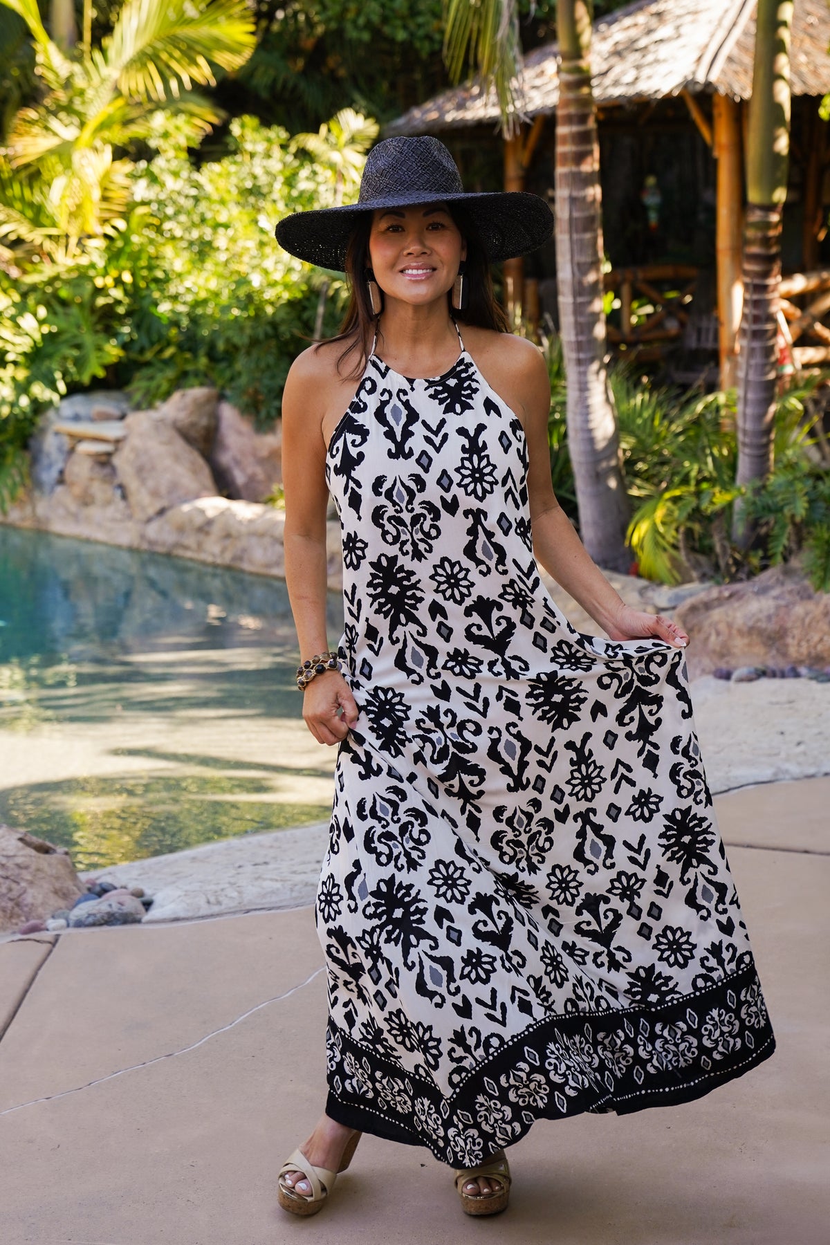 aruba maxi dress Introducing the stunning Aruba Maxi Dress Shop the style online now for spring!, #amarosoboutique #ootd #fitcheck #prettydresses #springfashion #floraldress #outfitinspo