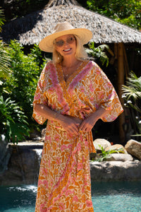 Beach Blossom Wrap Skirt | Shop Bali Queen