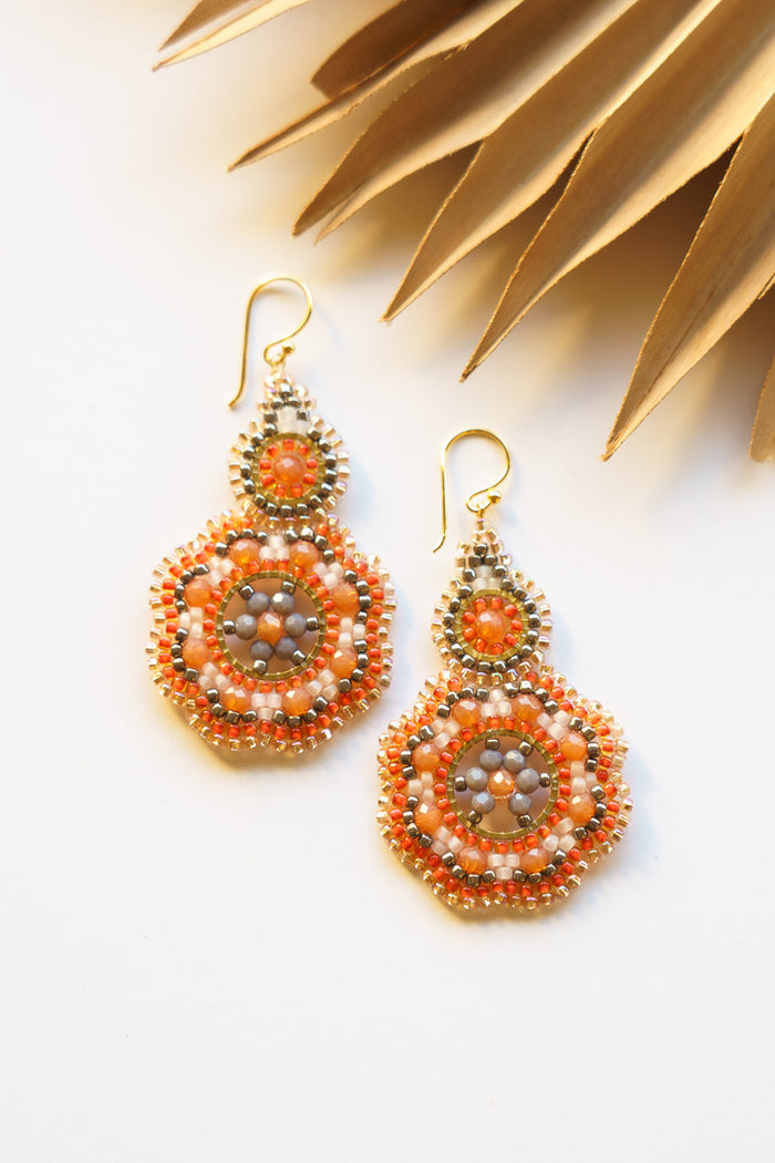 Bali Bloom Statement Earrings | Shop Bali Queen