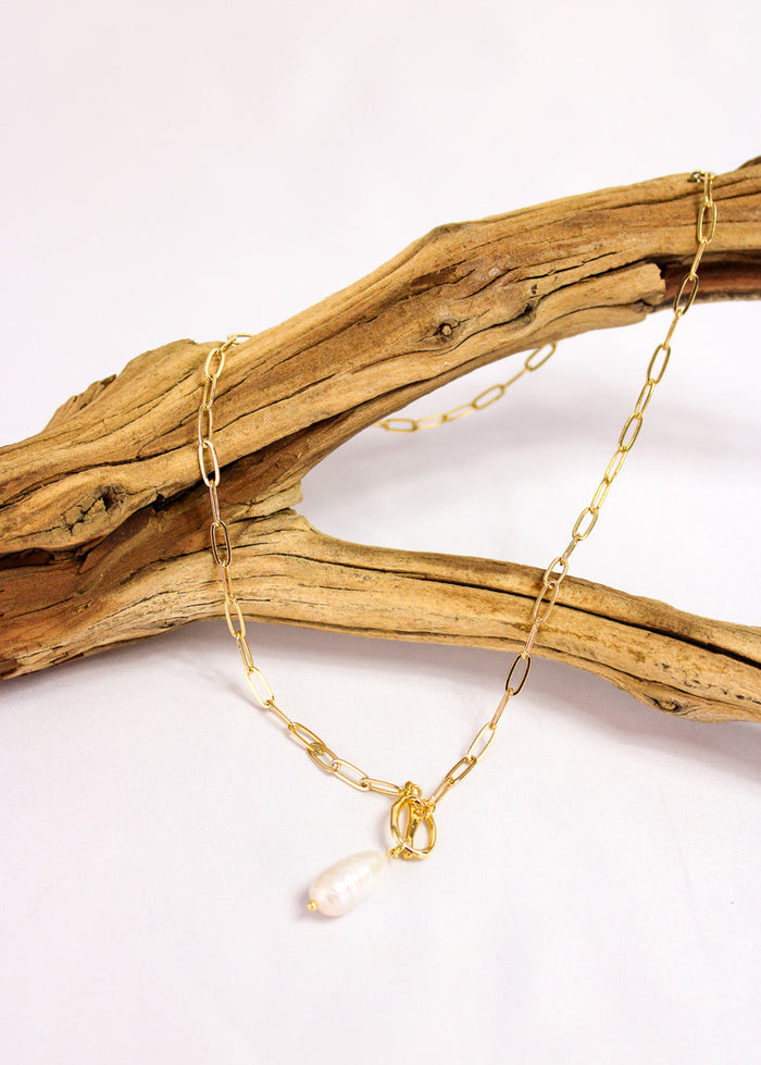 La Perla Oval Link Toggle Necklace