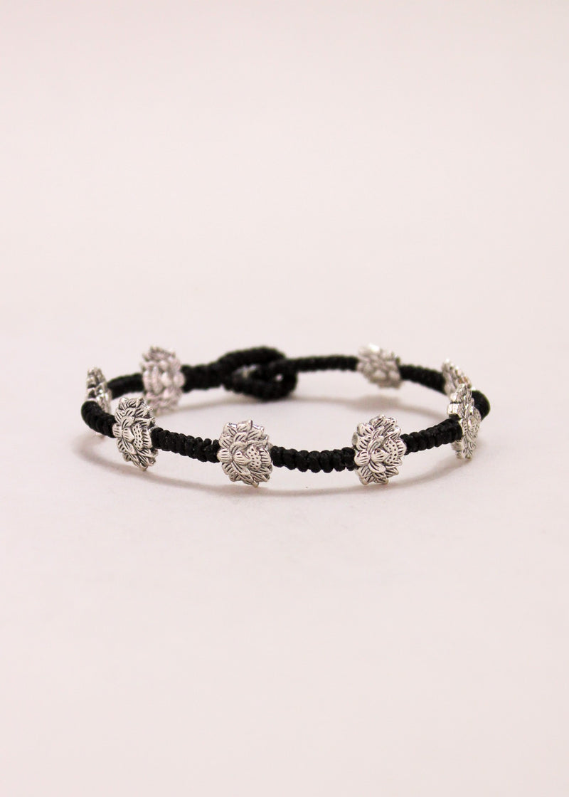 Lotus Flower Alloy Bracelet #80
