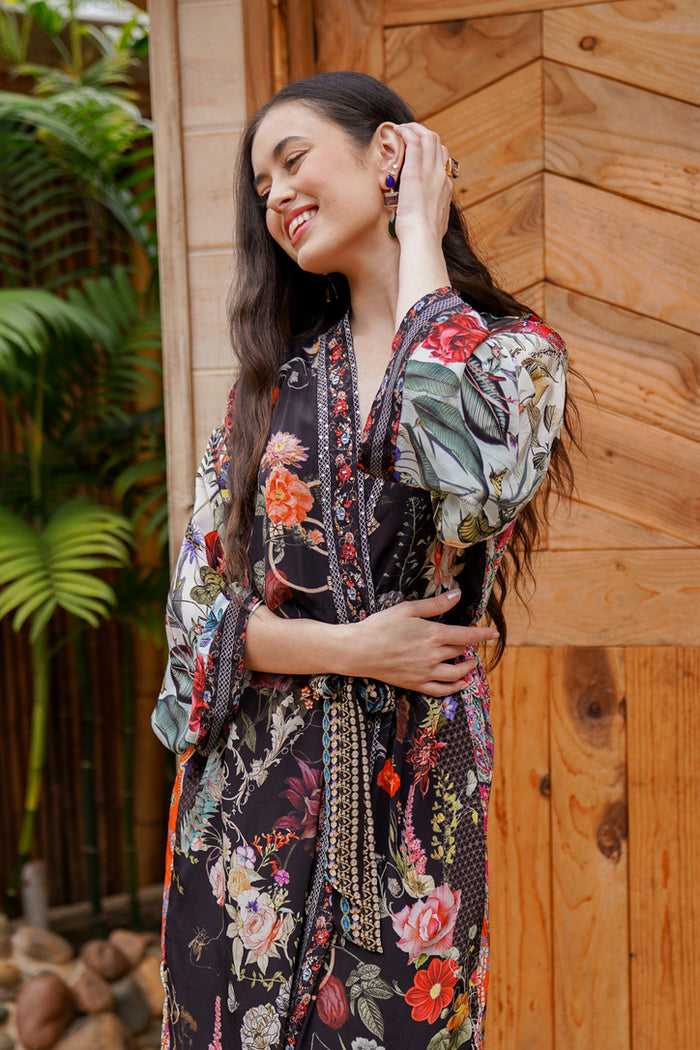 Bombay Tie Jeweled Kimono | Shop Bali Queen