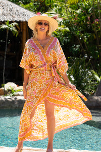 Beach Blossom Wrap Skirt | Shop Bali Queen