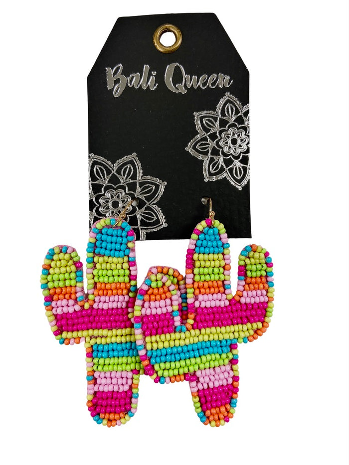 Tiki-licious Cactus Earring | Shop Bali Queen