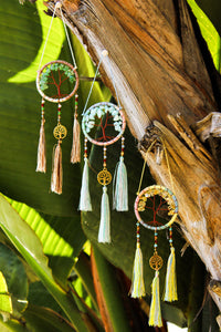 Mini Crystal & Stone Tree of Life Dreamcatcher | Shop Bali Queen