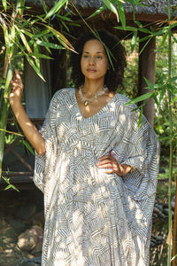 Mojave Cinched Long Caftan | Shop Bali Queen