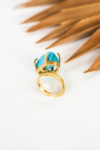 Dasha Turquoise Ring | Shop Bali Queen