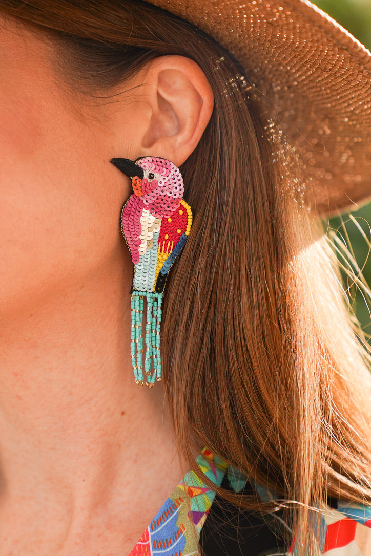 Tiki-licious Woodstock Earrings