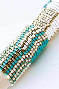 50pc Surfy Turquoise Stone Fimo Tube | Shop Bali Queen