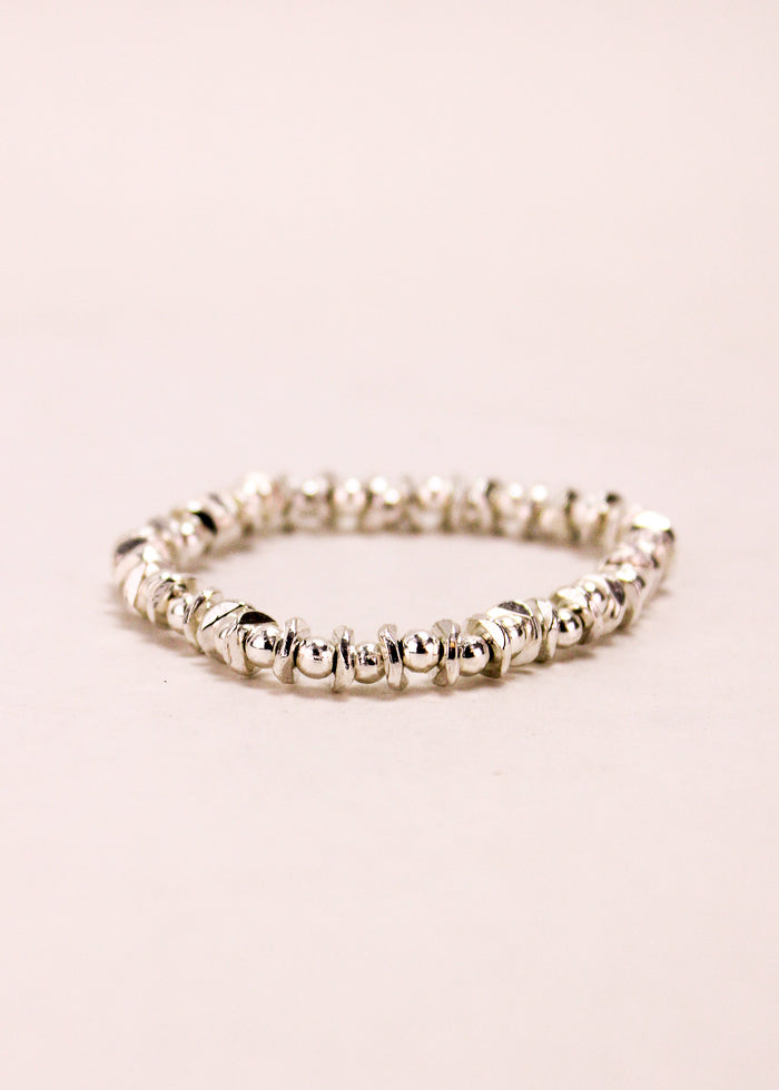 Ball & Sprocket Alloy Stretch Bracelet #86 | Shop Bali Queen