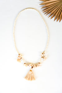 Tri Crystal Cowrie Necklace | Shop Bali Queen