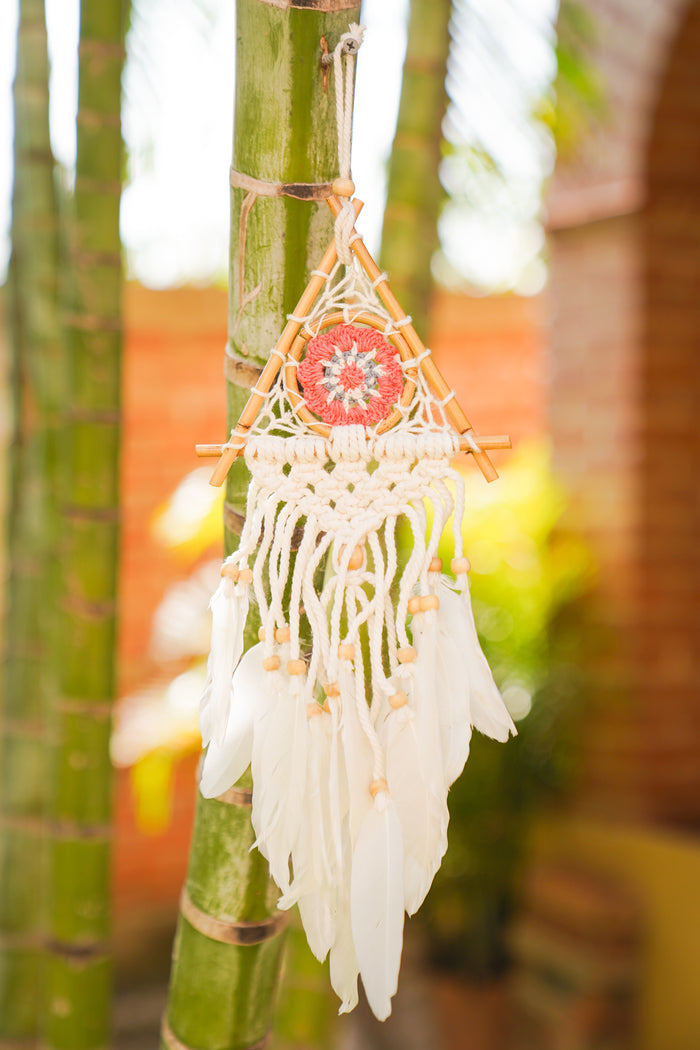 Mini Mandala Triangle Dreamcatcher | Shop Bali Queen