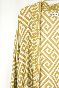 Tribal Tides Tie Kimono | Shop Bali Queen