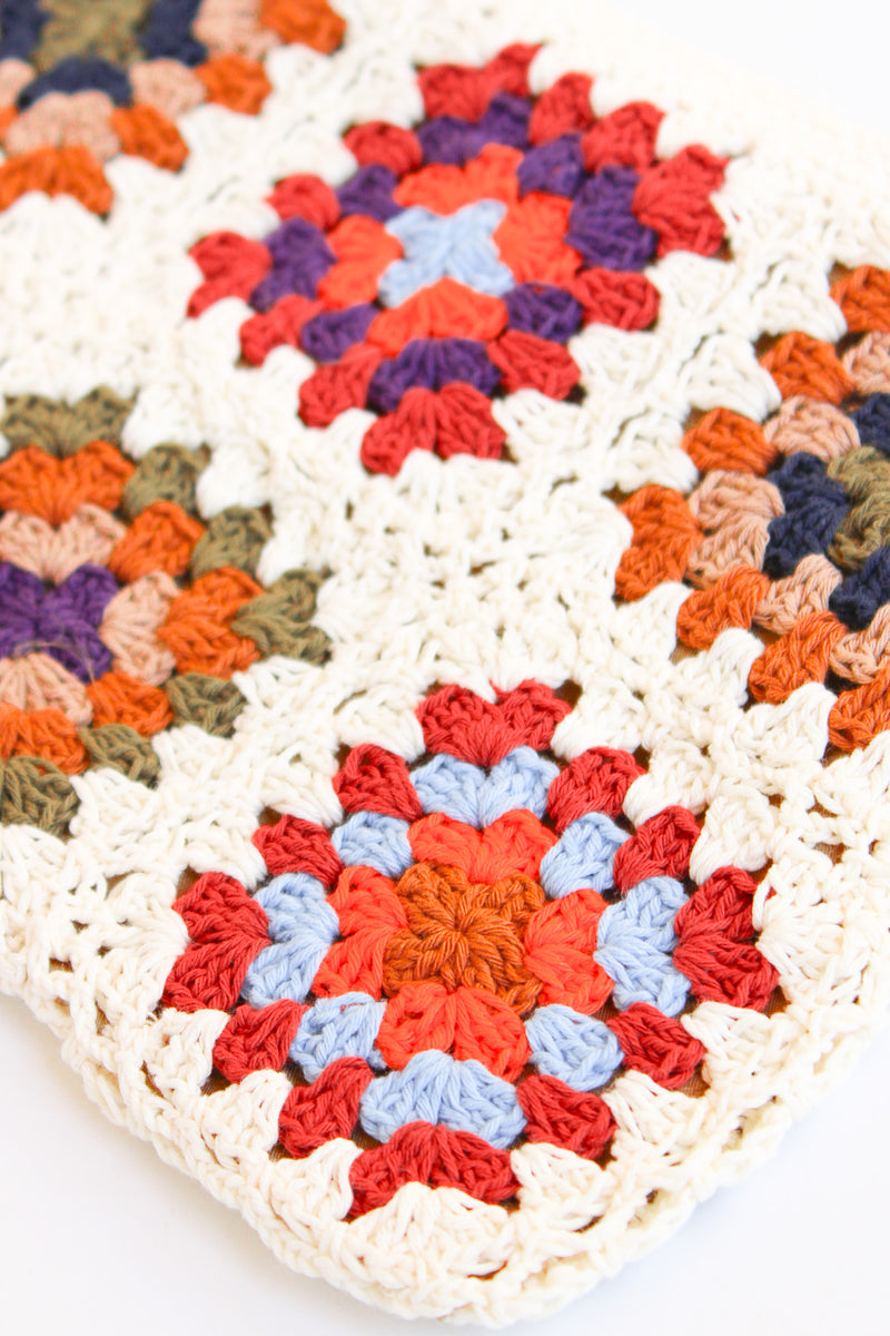 Flower Power Crochet Clutch