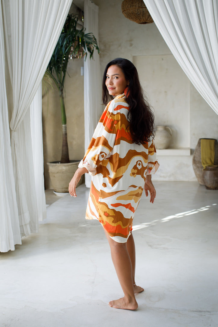 Kiki Shirt Dress | Shop Bali Queen