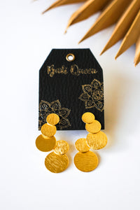 Golden Sundial Earring | Shop Bali Queen